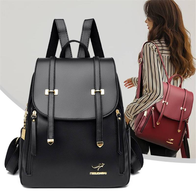 Product Introduction of Gudang Tas Bdg - Tas Ransel Wanita Terbaru Tas Wanita Korea Style Tas Ransel Kulit Wanita Backpack Fashion 1