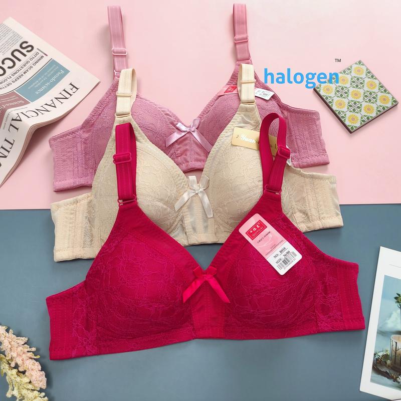 [Halogen] Bra Women Wireless Plus Size Baju Dalam Wanita Tanpa - TikTok ...