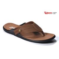 Gambar WIBI S04-01 Sandal Kulit Jepit Pria Dewasa Cokelat tua Size 39 - 43 - Cokelat tua, 39 dari WIBI Storee_NEW Kab. Mojokerto 3 Tokopedia