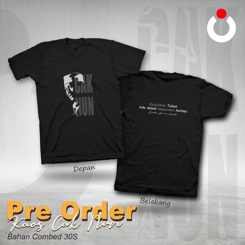 Kaos CAK NUN kata kata mutiara motivasi kaos Distro murah dan simple 2