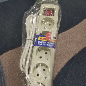 Probest Stop Kontak Original BER SNI colokan sambungan kabel listrik 2 3 4 5 lubang lobang panjang kabel asli tembaga 1,5M 3M 5M 1,5 3 5 meter stopkontak lampu indikator switch ON OFF saklar Terminal Dinding Hook gantung tembok Sakelar Socket rumah kamar
