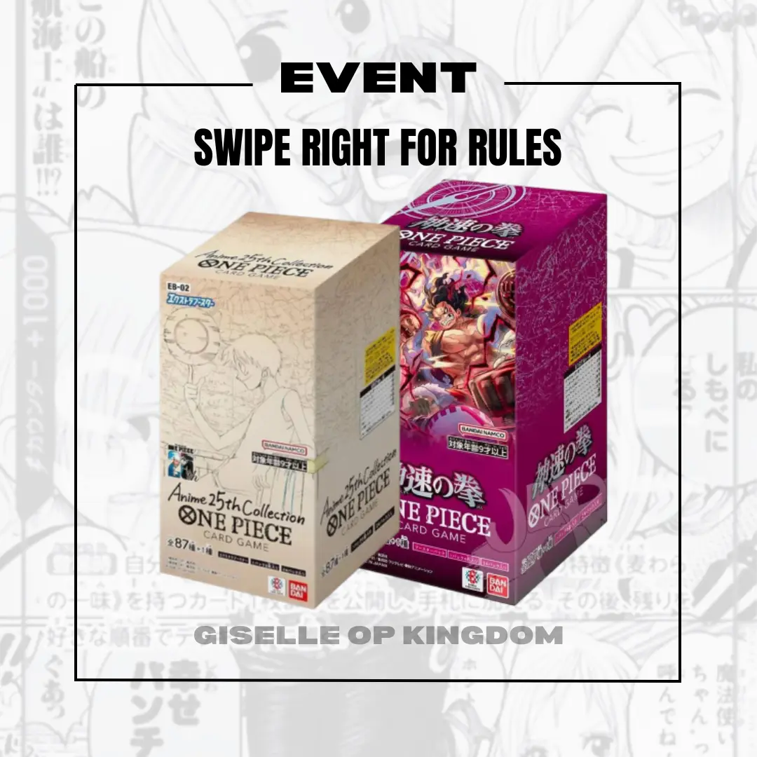 [Vou] EVENT - One Piece Mix Map Number Listing TCG Booster Set