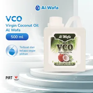 Minyak Kelapa Murni Al Wafa Vco Sehat Alami Perawatan Harian Keluarga Aroma Lembut 500ml