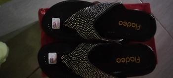 Product Review of Sandal Wedges Wanita Kekinian/ Sandal Wedges Wanita Model Jepit Manik-Manik Terbaru from b**i 0