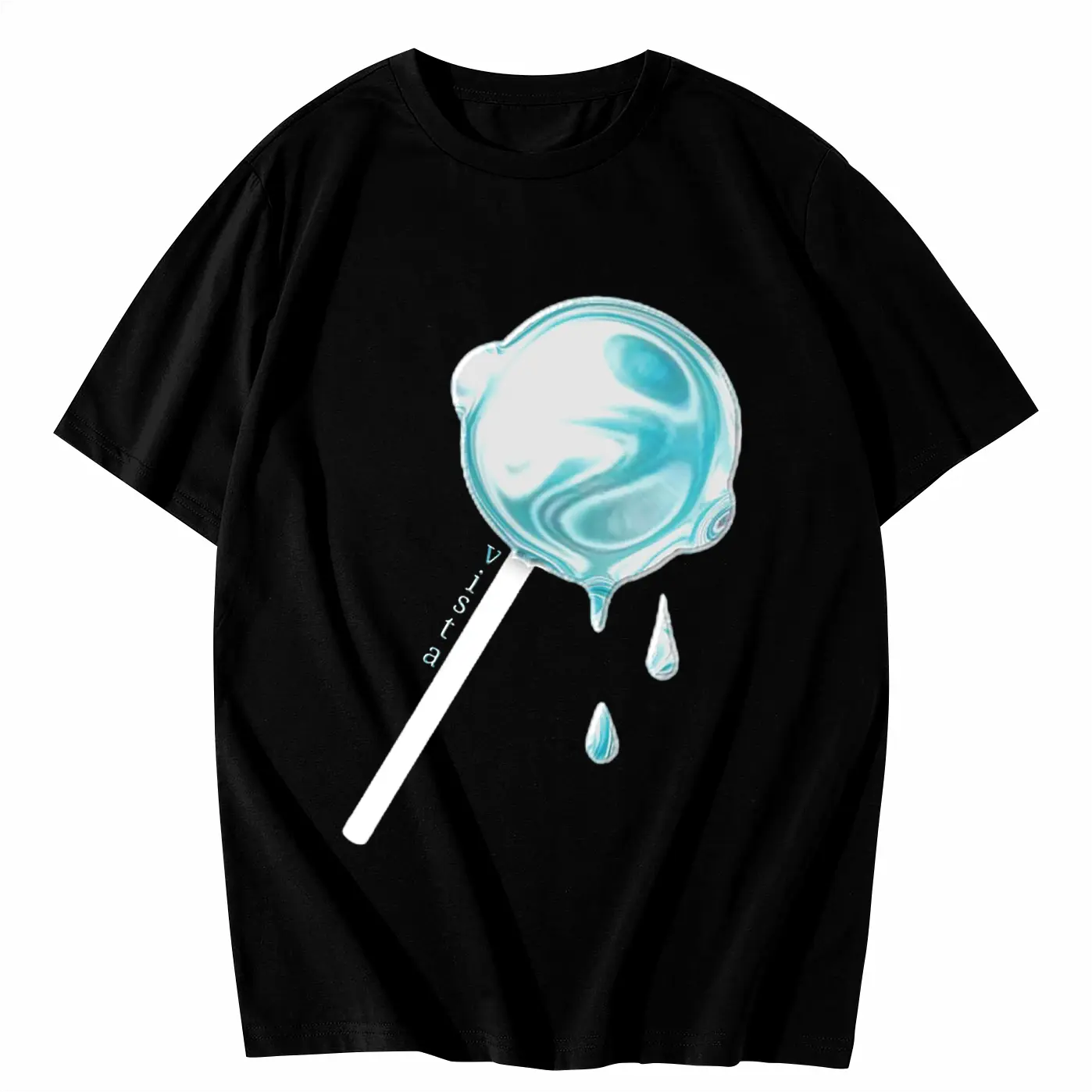 T-SHIRT OVERSIZE YAHANU VISTA - KAOS DISTRO - COTTON COMBAD