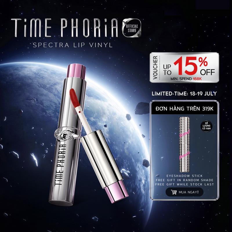 TIME PHORIA -Spectra Ultra Stay-Shine Transfer Proof Lip Vinyl