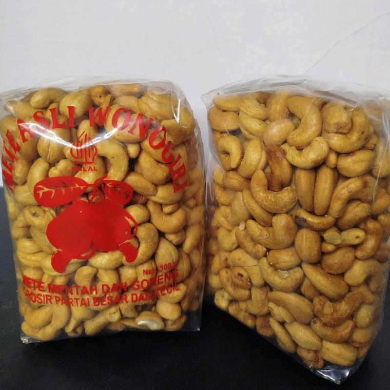 Kacang Mete Goreng Gurih Bawang Kemasan 500gr Food  Snacks Mede Asli Wonogiri 1