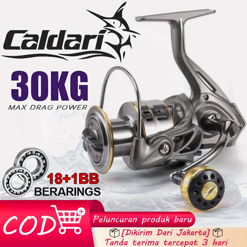 SHIMANO Caldari reel Spinning Reel Bait-casting Reel Lure fishing alat memancing mesin pancing murah alat pancing reel reel pancing putar gulungan pancingan reel 0