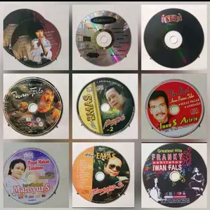 CD Musik Indonesia Faris RM KLA Project January Christy  Mansyur S - Original - Tanpa Cover & Casing - Baru