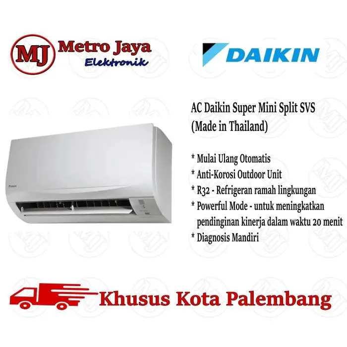 AC Daikin 1/2 pk - 2 pk SVS FTC NV Series made in Thailand