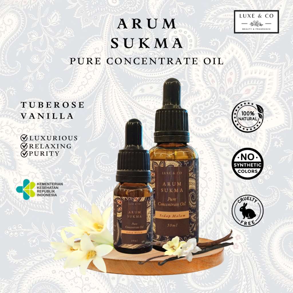 Arum Sukma Pure Concentrate Oil 10ml & 30ml Arum Sukma Pure Concentrate Oil 10ml & 30ml