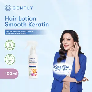 GENTLY Baby Hair Lotion Smooth Keratin with Celery, Beetroot Extract, & Candlenut Oil