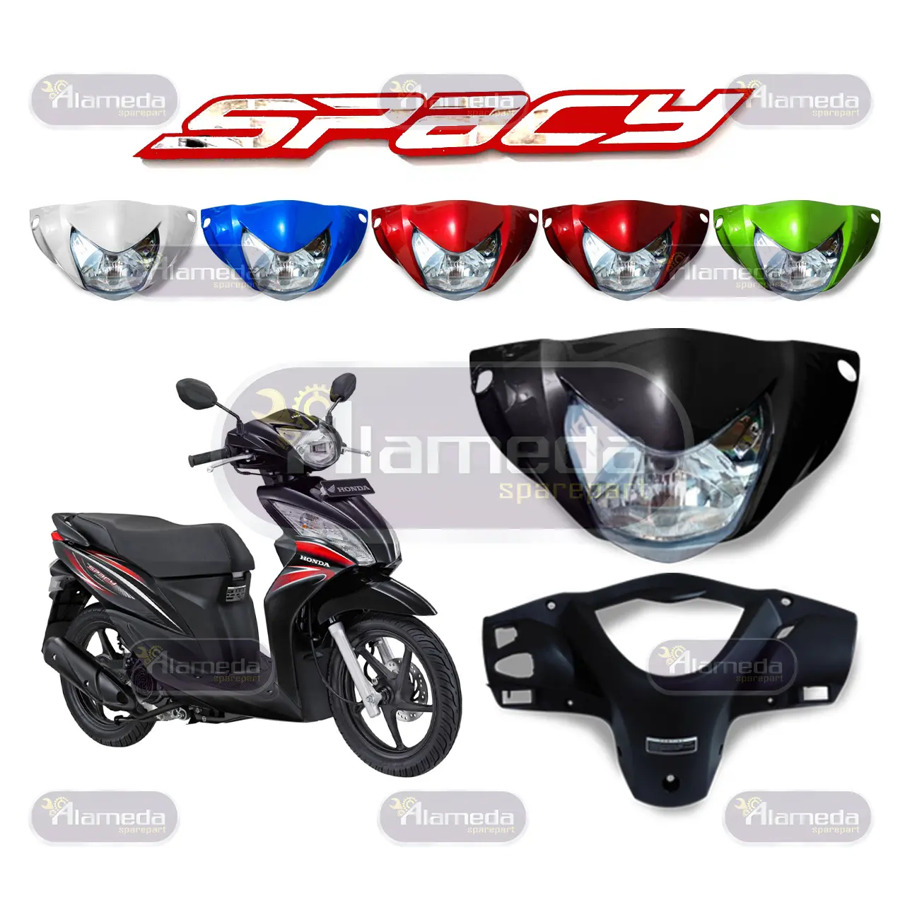 Batok Depan Honda Spacy Carbu Pertama Spacy Injeksi Totok Depan Spacy - Alameda Sparepart - Motorcycle
