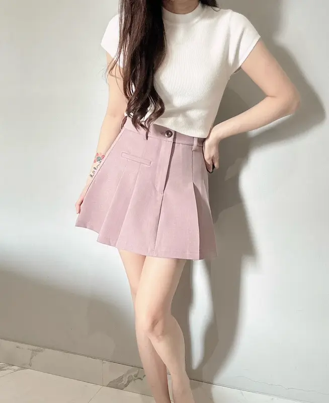 Kode: 4332 (Basic knit top) / Atasan Wanita / Atasan Rajut Wanita / Pakaian Wanita 0