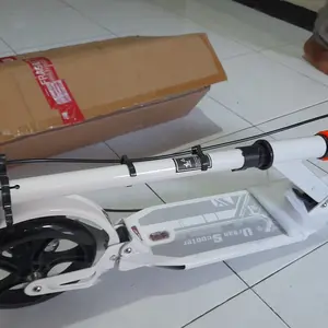 Skuter Roda Dua Bisa Lipat Scooter Skuter Anak-Remaja Outdoor