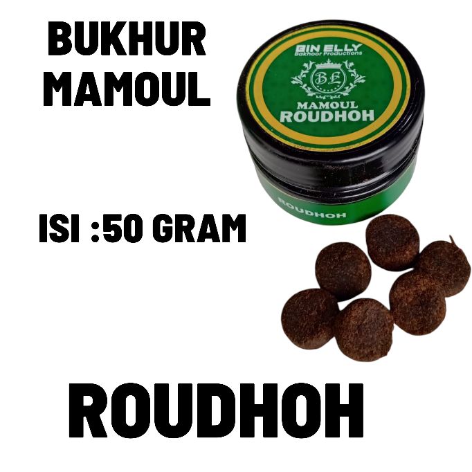 MAMOUL Pengharum Ruangan Bukhur Roudhoh 50 Gram Aroma Best Seller untuk Kamar