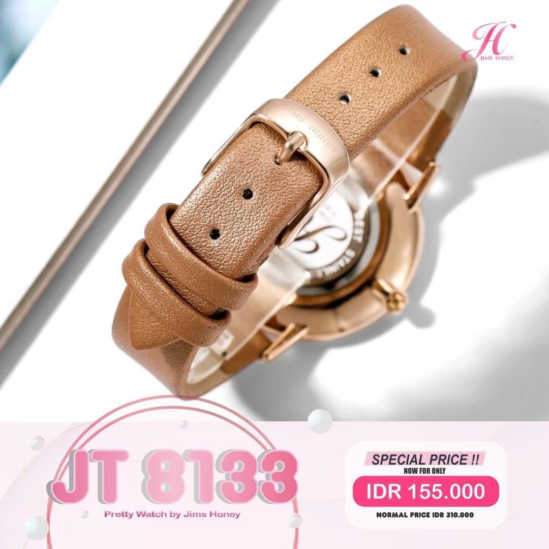 JIMS HONEY JAM TANGAN WANITA JT 8133 (FREE BOX + BATERAI)