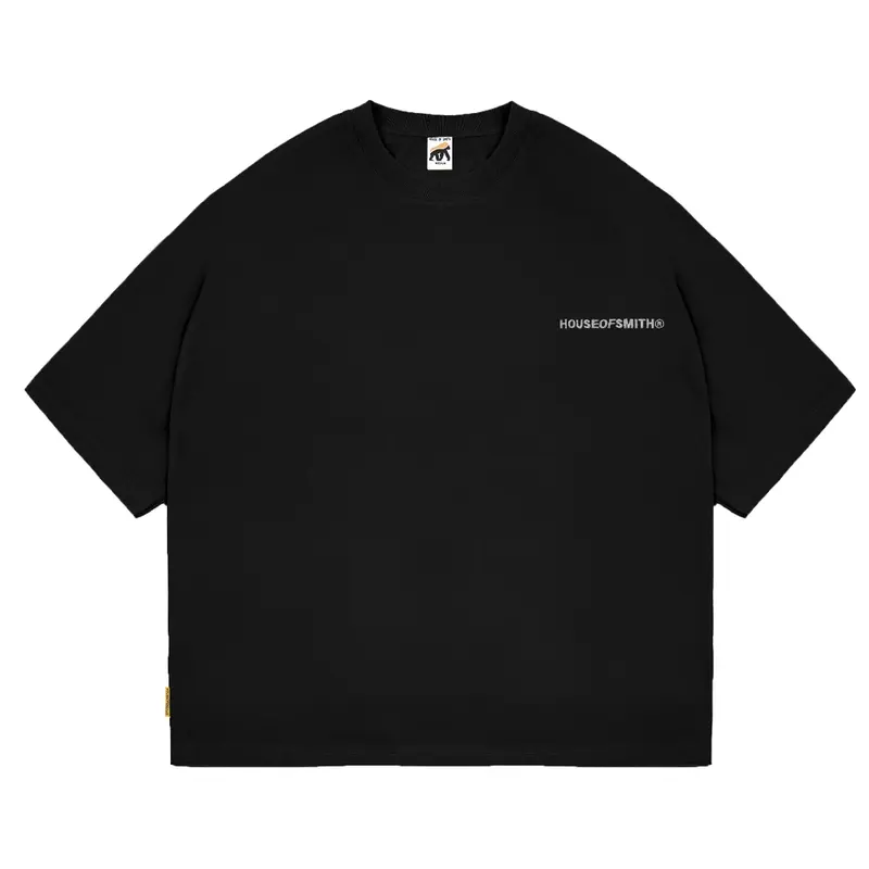 House of Smith T Shirt Type Boxy Fit Heavyweight Tshirt16S - Kaos Boxy Pria