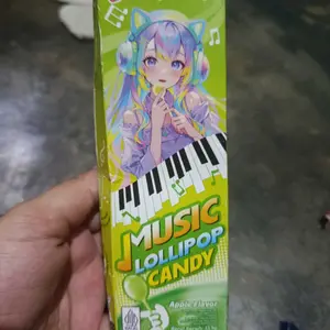 [HALAL] LIANGGUI Lollipop Musik, Permen yang bisa bernyanyi! Permen Viral. Tiga rasa: anggur, stroberi, apel. Camilan cocok untuk dewasa dan anak-anak. Cocok untuk pesta, berbagi dengan teman dan hadiah.
