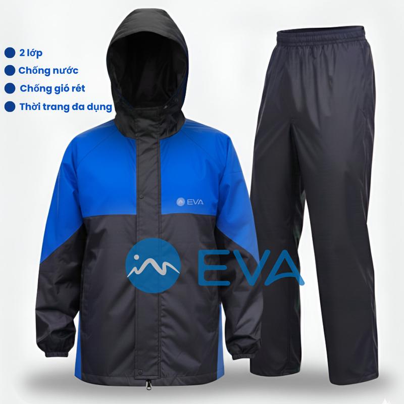 Áo mưa bộ 2 lớp chống thấm chống gió lạnh áo mưa áo mưa áo mưa