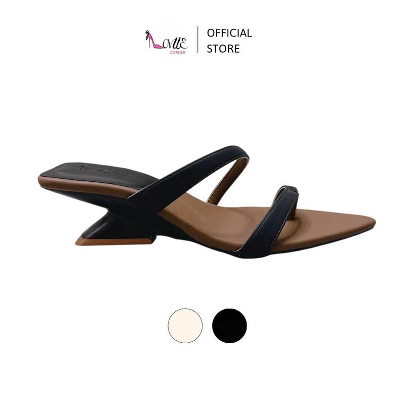 LOVIIECORNER - DÉP CAO GÓT NỮ THỜI TRANG MŨI NHỌN TINH TẾ SANG CHẢNH - GUỐC NỮ GÓT KHOÉT XỎ NGÓN  PHONG CÁCH HIỆN ĐẠI  5 PHÂN  - DD250214