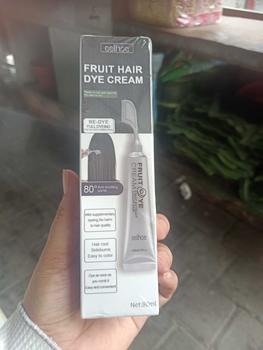 Product Review of EELHOE Magic Fruit & Vegetable Hair Dye Cream - For All Hair - Enchanting Natural & Gentle Long-Lasting Hair Coloring Cream Cat Pewarna shampoo  untuk bleaching rambut cat  rambut from n**z m**w 0