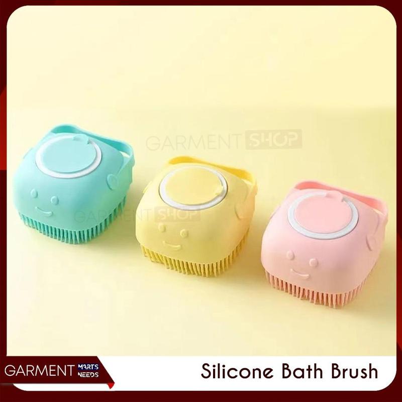 Sikat Mandi Silikon Shower Brush Alat Pembersih Daki Badan Lembut Milenial Massage Body Scrub Bayi 1