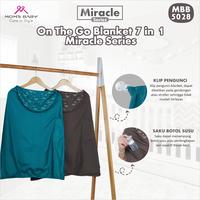 Gambar MOM'S BABY On The Go Blanket 7 in 1 Miracle Series MBB5028 - Abu dari Dialogue Group Store Kota Bandung 4 Tokopedia