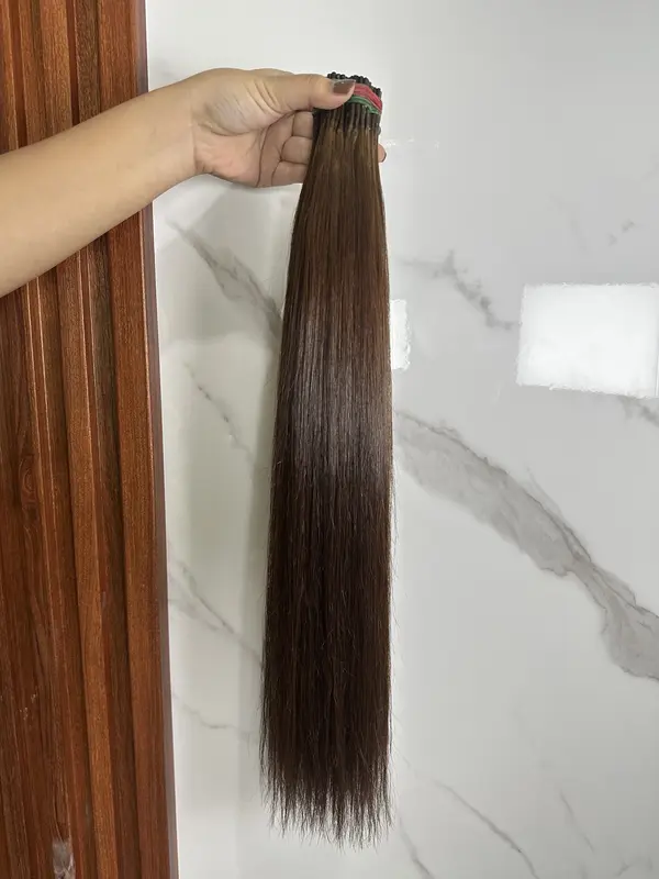 EXTENSION BROWN 50 CM SMOOTHING 20  - 100 HELAI, PREMIUM 1
