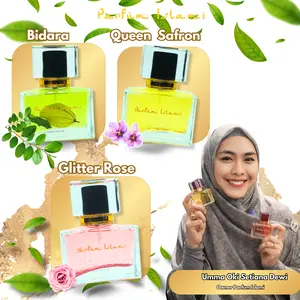 PARFUM ISLAMI SPESIAL Bidara (dengan Daun Bidara Asli) dan  Perfume  Wanita  Terwangi  Favorit Ustadzah Oki Setiana Dewi dengan Wangi yang Mewah, Lembut, dan BestSeller