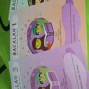 Buku Bacalah Cara Cepat Belajar Membaca Jilid 1 ,2, 3