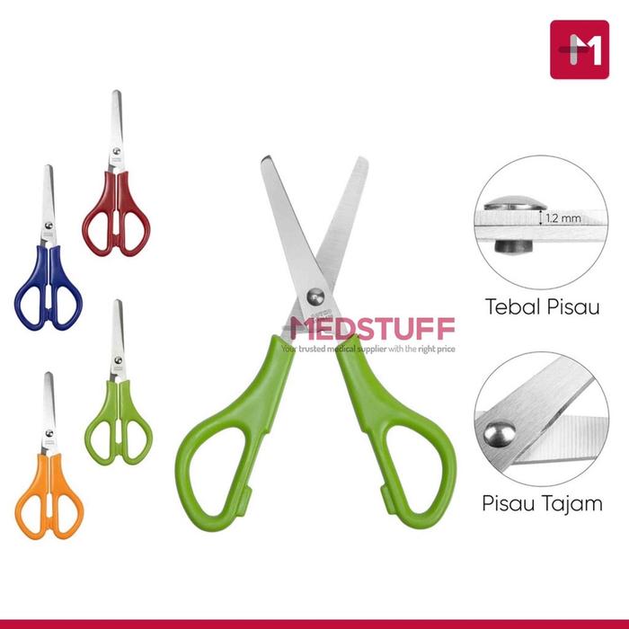 Gambar Gunting Joyko Gunting Kertas Joyko Scissor Joyko SS-5 dari Medstuff Kota Administrasi Jakarta Barat Tokopedia