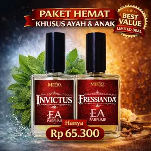 Parfum Invictus & Fressianda - Paket Hemat Ayah & Anak Edisi Promo Ramadhan