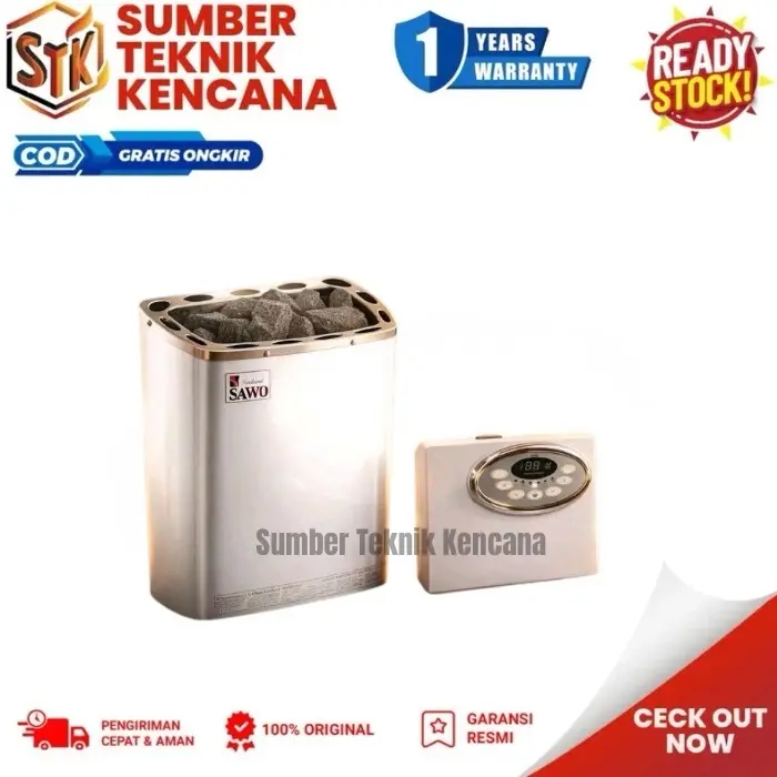 SAWO Digital Sauna Heater | Pemanas Sauna Elektrik | Tungku Sauna 9KW