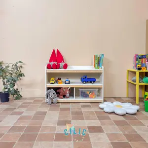 Cilic - Mars kabinet rak mainan montessori anak serbaguna olahan kayu- Bookshelf
