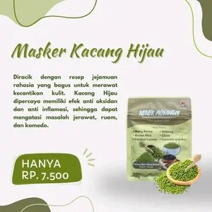 Masker Wajah Kacang Hijau Nenek Moyang 69 - Perlindungan Wajah