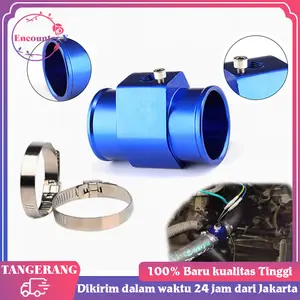 Adaptor Temperatur Mobil 28-36mm Water Temp Joint Pipe Adaptor Sensor Suhu Adaptor Sensor Aluminium