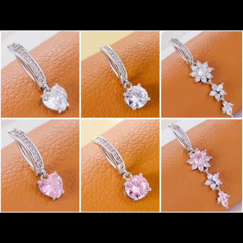 Khuyên rốn đeo ngược chốt bấm xinh xắn