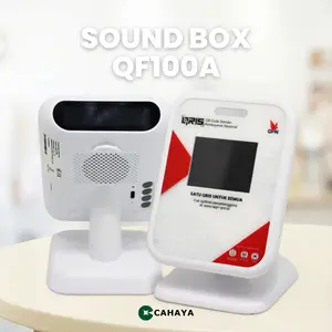 Cahaya QRIS Sound Box QF100A (Tanpa Remote) - Suara Real Time