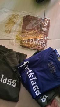 Product Review of FortKlass Kaos FEARLESS Regular Fit Kaos Sablon 24S 30S Kaos Pria Lengan Pendek Atasan Tshirt Distro from e**r 0