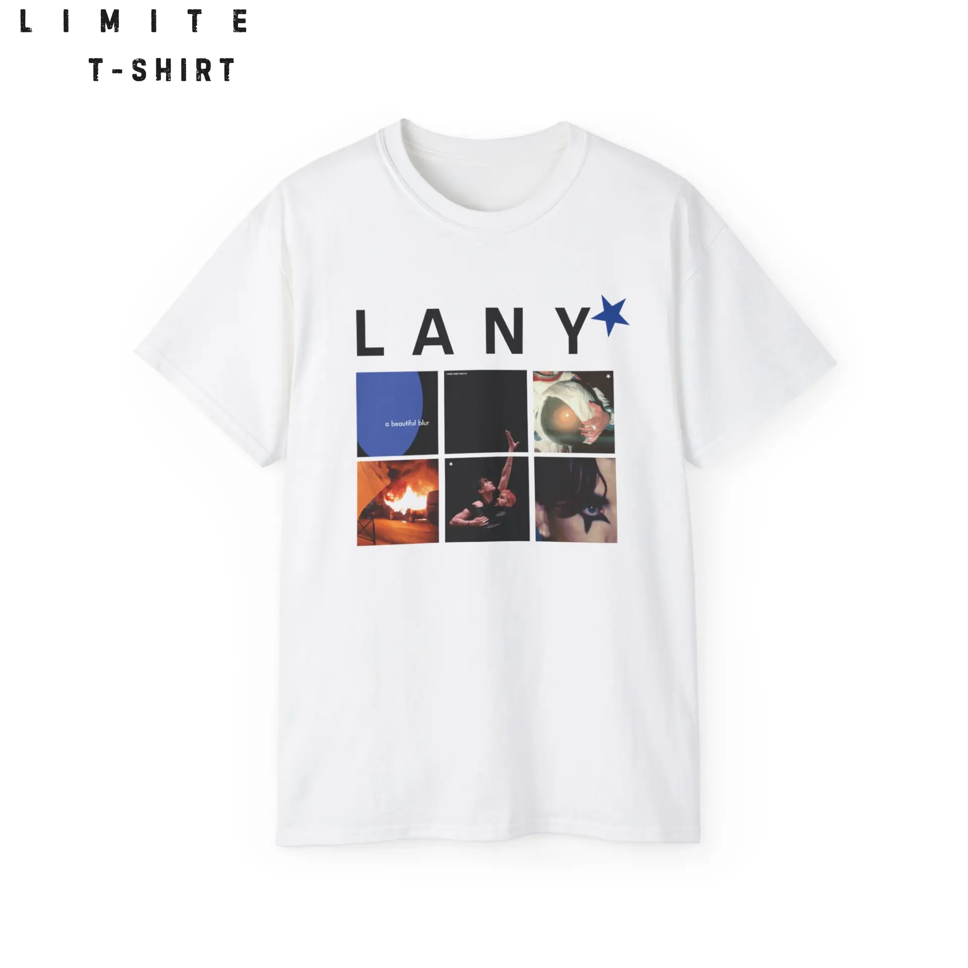 Kaos Lany beautiful blur Limited Tshirt Cotton Combed24s Unisex Adem Nyaman Stylish Unik  Sablon Digital Katun