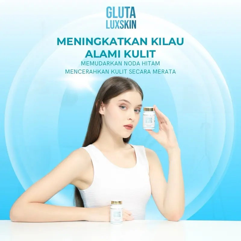 Gluta Luxskin Extra Whitening Booster Halal & BPOM 2