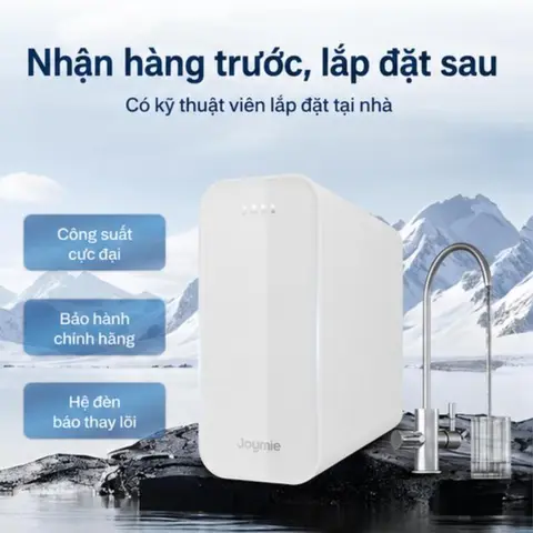 Máy Lọc Nước RO Âm Tủ Bếp Joymie JM1000G - Lưu Lượng Lớn 150L/H Uống Trực Tiếp [Miễn phí vận chuyển & lắp đặt tại nhà]