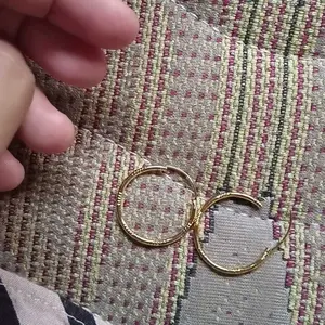 Anting Gipsy Motif Spasi Terbaru Terbuat Dari Bahan Koin Logam Original 1991 Anti Karat Tidak Luntur ( tozaa acc )