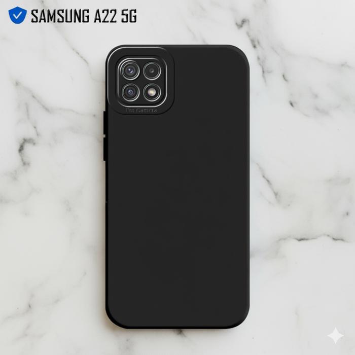 Gambar Black Matte Case Samsung A22 4G dan A22 5G Softcase Hitam Polos - A22 4G dari De Hits Kota Administrasi Jakarta Timur 5 Tokopedia