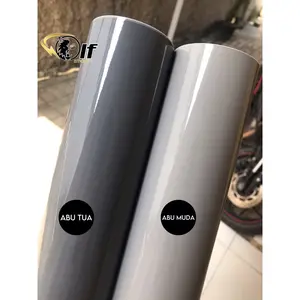 skotlet abu tua dark grey glossy scotlite profix vinyl premium (L 45cm x P 50cm)