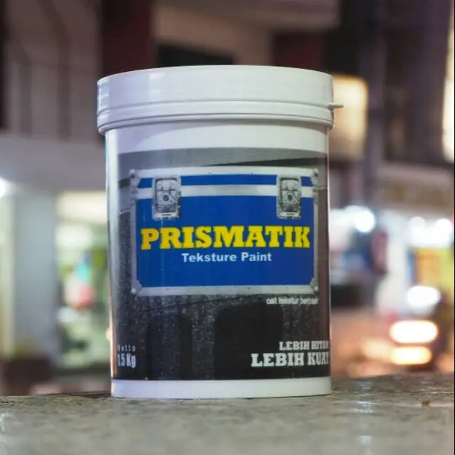 Cat texture box speaker prismatik 1.5 kg warna hitam Teksture pain for hardcase and box speaker Original Prismatik 0