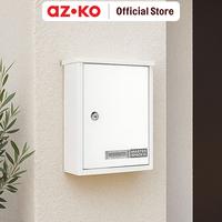 Gambar AZKO Masterspace 22x7.5x30 cm Kotak Surat Dinding - Putih Mailbox Dinding Kotak Pos Rumah Perlengkapan Eksterior dari AZKO ID Kota Administrasi Jakarta Timur 1 Tokopedia