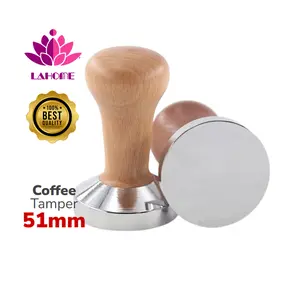 LAHOME Coffee Tamper 51mm Espresso Tamper 51mm Espresso Coffee Tamper Barista Alat Press