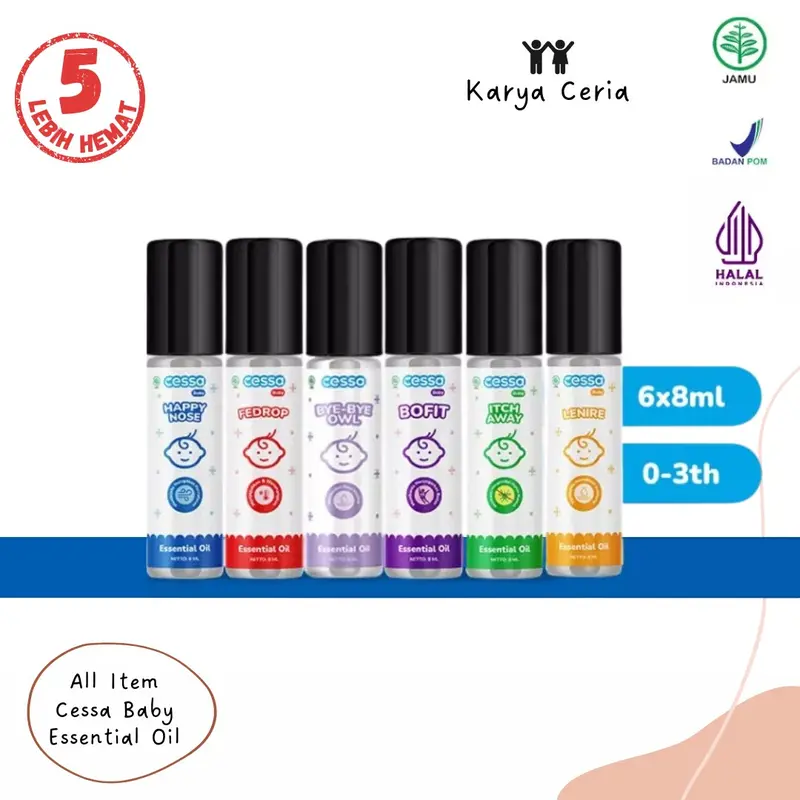 Cessa Hijau Bugs Away - Essential Oil Menjaga Bayi Balita dari Gigitan Nyamuk Green 4